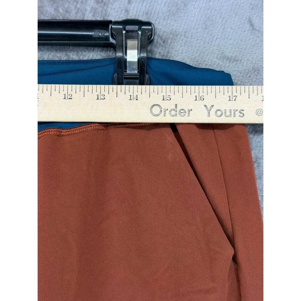 Cotopaxi Mens Subo Pants Rust Orange Blue Hiking Outdoor Tapered Size Large
